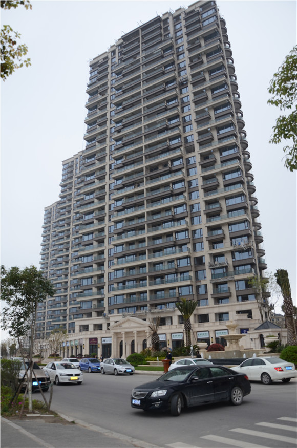 温州海德公园-绿城仿石灰石涂料