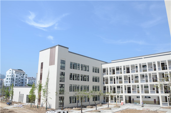 天台福溪中学-装饰砂浆